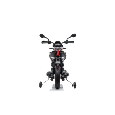 Elektrická Motorka APRILIA DORSODURO 900, Licencované, 12V baterie, EVA měkké kola, 2 x 18W motor, Odpružení, kovový rám, kovová