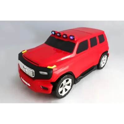 Dětské Licencované odrážedlo a kufřík 2v1 Mercedes-Benz Ener-G-Force červené