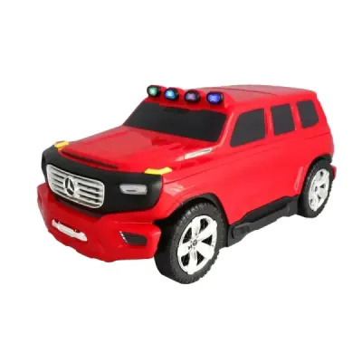 Dětské Licencované odrážedlo a kufřík 2v1 Mercedes-Benz Ener-G-Force červené