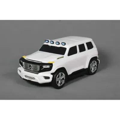 Dětské Licencované odrážedlo a kufřík 2v1 Mercedes-Benz Ener-G-Force bílé