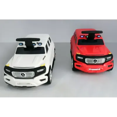 Dětské Licencované odrážedlo a kufřík 2v1 Mercedes-Benz Ener-G-Force bílé