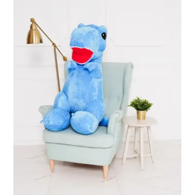 Plyšový dinosaurus EDI 160 cm modrý Plyšový dinosaurus EDI 160 cm modrý