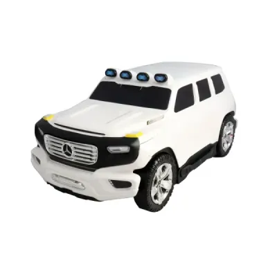 Dětské Licencované odrážedlo a kufřík 2v1 Mercedes-Benz Ener-G-Force bílé