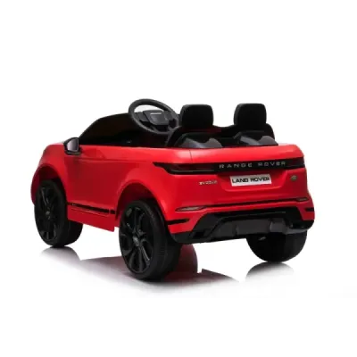 Elektrické autíčko Range Rover Evoque, Jednomístné, červené, Koženková sedadla, MP3 Přehrávač s přípojkou USB / SD, Pohon 4x4, B
