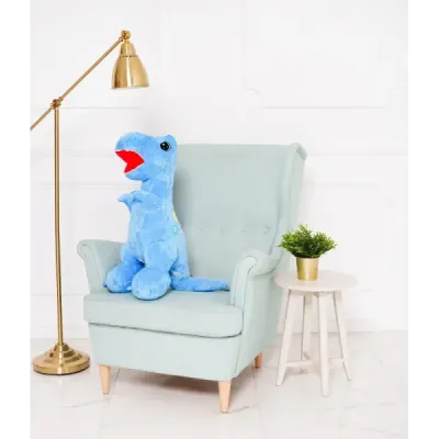 Plyšový dinosaurus EDI 90 cm modrý Plyšový dinosaurus EDI 90 cm modrý