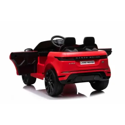 Elektrické autíčko Range Rover Evoque, Jednomístné, červené, Koženková sedadla, MP3 Přehrávač s přípojkou USB / SD, Pohon 4x4, B
