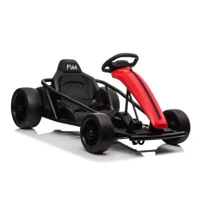 Driftovací Motokára DRIFT-CAR 24V, Červená, Hladké Drift kolečka, 2 x 350W Motor, Drift režim s rychlostí 13 Km / h, 24V Baterie