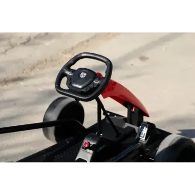 Driftovací Motokára DRIFT-CAR 24V, Červená, Hladké Drift kolečka, 2 x 350W Motor, Drift režim s rychlostí 13 Km / h, 24V Baterie