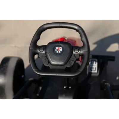 Driftovací Motokára DRIFT-CAR 24V, Červená, Hladké Drift kolečka, 2 x 350W Motor, Drift režim s rychlostí 13 Km / h, 24V Baterie