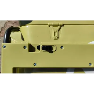 Elektrické autíčko USA ARMY 4×4 – zelené, 3‑místné