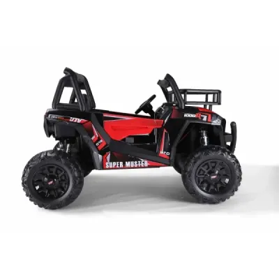 Dvoumístné dětské elektrické autíčko UTV 24V, červené