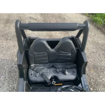 Elektrické autíčko UTV 24V, červené, dvoumístné, 2 x 200 W Motor, EVA kola, odpružené nápravy, elektrická brzda, čalouněné sedad