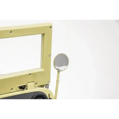 Elektrické autíčko USA ARMY 4×4 – žluté, 3‑místné