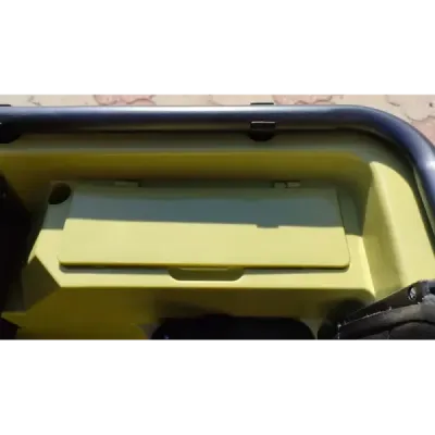 Elektrické autíčko USA ARMY 4×4 – žluté, 3‑místné
