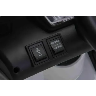 Elektrické autíčko Lamborghini Aventador 24V Dvoumístné, černé lakované, 2,4 GHz DO, Měkké PU Sedadla, LCD Displej, odpružení, v