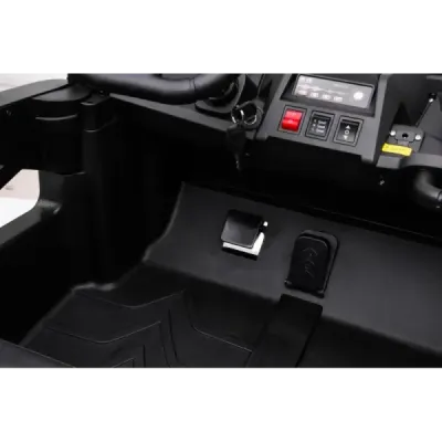 Elektrické autíčko UTV XXL 24V, červené, dvoumístné, Výkonný motor s diferenciálem, Nafukovací gumové kola, odpružené zadní nápr