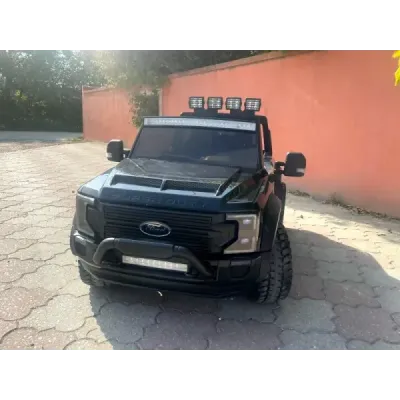 Elektrické autíčko Ford Super Duty 24V růžové, Dvoumístné, Pohon 4X4 s vysoce výkonnými 24V motory a odpružením, Dvojité zadní E Elektrické autíčko Ford Super Duty 24V růžové, Dvoumístné, Pohon 4X4 s vysoce výkonnými 24V motory a odpružením, Dvojité zadní E
