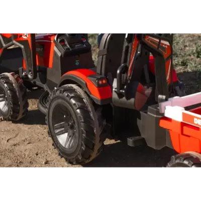 Elektrický traktor TOP-WORKER 12V, zelený
