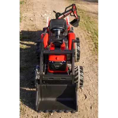 Elektrický traktor TOP-WORKER 12V, zelený