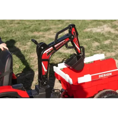Elektrický traktor TOP-WORKER 12V, zelený