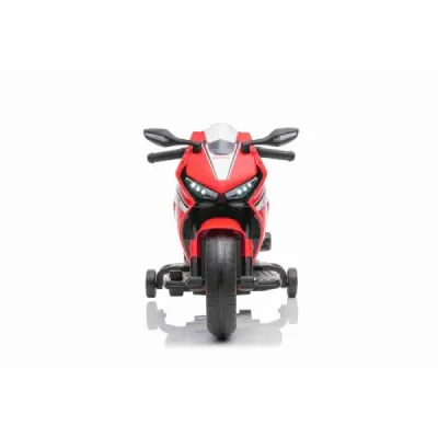 Elektrická Motorka HONDA CBR 1000RR, Licencovaná, 12V baterie, Plastová kola, 30W motor, LED světla, pevný rám, červená