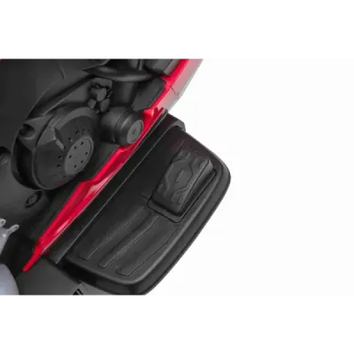 Elektrická Motorka HONDA CBR 1000RR, Licencovaná, 12V baterie, Plastová kola, 30W motor, LED světla, pevný rám, červená