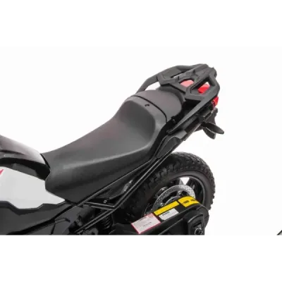 Elektrická Motorka BMW F850 GS, Licencované, 12V baterie, EVA měkká kola, 2 x 35W motor,LED Světla, Pomocná kolečka, bílá