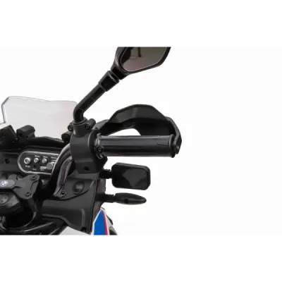 Elektrická Motorka BMW F850 GS, Licencované, 12V baterie, EVA měkká kola, 2 x 35W motor,LED Světla, Pomocná kolečka, bílá