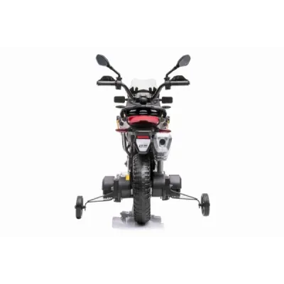 Elektrická Motorka BMW F850 GS, Licencované, 12V baterie, EVA měkká kola, 2 x 35W motor,LED Světla, Pomocná kolečka, žlutá