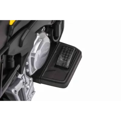 Elektrická Motorka BMW F850 GS, Licencované, 12V baterie, EVA měkká kola, 2 x 35W motor,LED Světla, Pomocná kolečka, žlutá