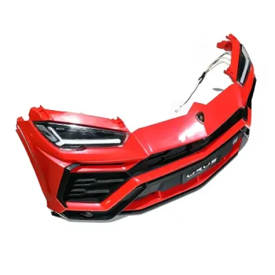 Přední nárazník včetně předních světlometů - Lamborghini Urus červený