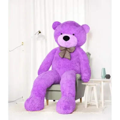 Velký plyšový medvěd Classico 270 cm fialový