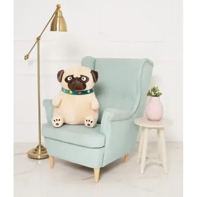 Plyšový pes Mops Max 50 cm Plyšový pes Mops Max 50 cm