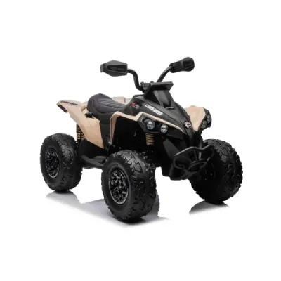 Elektrická čtyřkolka Can-am Renegade, kaki, jednomístná, odpružená přední a zadní náprava, LED Světlá, 12V baterie, 2 x 35W Moto