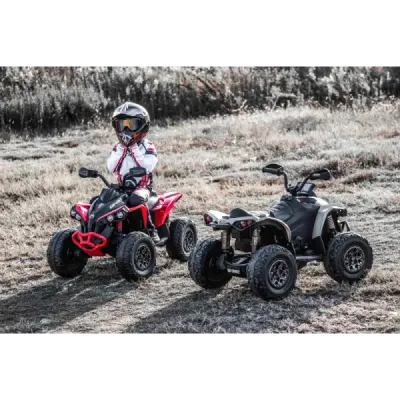Elektrická čtyřkolka Can-am Renegade, kaki, jednomístná, odpružená přední a zadní náprava, LED Světlá, 12V baterie, 2 x 35W Moto