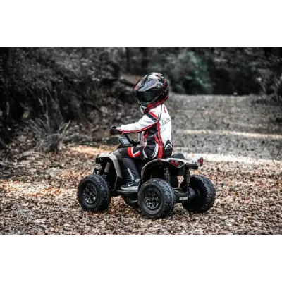 Elektrická čtyřkolka Can-am Renegade, kaki, jednomístná, odpružená přední a zadní náprava, LED Světlá, 12V baterie, 2 x 35W Moto