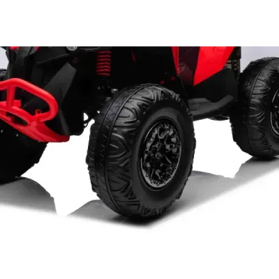 Elektrická čtyřkolka Can-am Renegade, kaki, jednomístná, odpružená přední a zadní náprava, LED Světlá, 12V baterie, 2 x 35W Moto