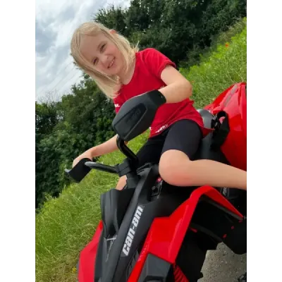 Elektrická čtyřkolka Can-am Renegade, kaki, jednomístná, odpružená přední a zadní náprava, LED Světlá, 12V baterie, 2 x 35W Moto