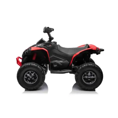 Elektrická čtyřkolka Can-am Renegade, červená, jednomístná, odpružená přední a zadní náprava, LED Světlá, 12V baterie, 2 x 35W M
