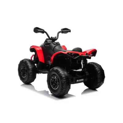 Elektrická čtyřkolka Can-am Renegade, červená, jednomístná, odpružená přední a zadní náprava, LED Světlá, 12V baterie, 2 x 35W M