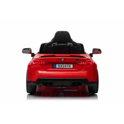 Elektrické autíčko BMW M4, červené