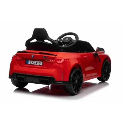 Elektrické autíčko BMW M4, červené
