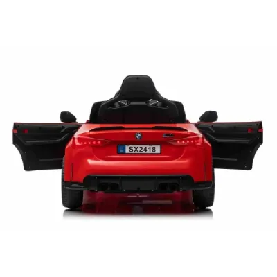 Elektrické autíčko BMW M4, červené