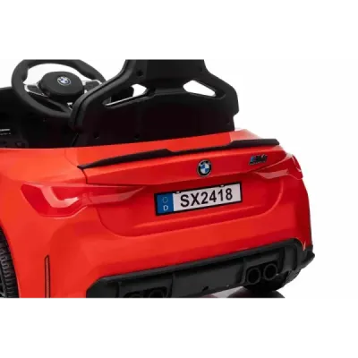 Elektrické autíčko BMW M4, červené