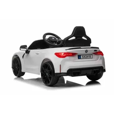 Elektrické autíčko BMW M4, bílé