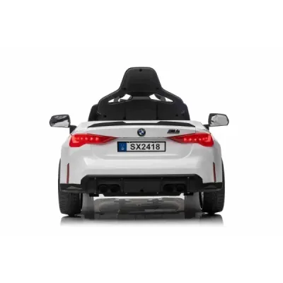 Elektrické autíčko BMW M4, bílé