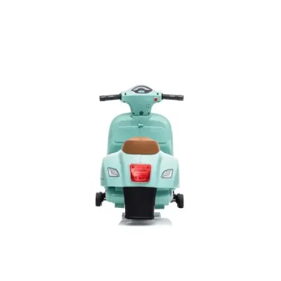 Elektrická motorka Vespa GTS, tyrkysová