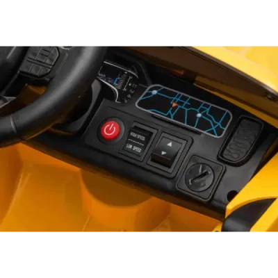 Elektrické autíčko FORD Ranger 12V, modré, Koženkové sedátko, 2,4 GHz dálkové ovládání, Bluetooth/USB Vstup, Odpružení, 12V bate
