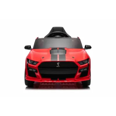 Elektrické autíčko Ford Shelby Mustang GT 500 Cobra, červené, 2,4 GHz dálkové ovládání, USB Vstup, LED Světla, 2 x 30W motor, OR