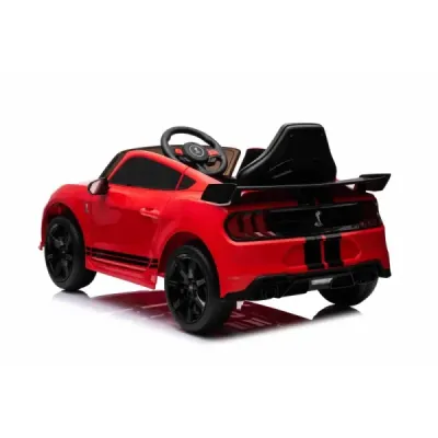 Elektrické autíčko Ford Shelby Mustang GT 500 Cobra, červené, 2,4 GHz dálkové ovládání, USB Vstup, LED Světla, 2 x 30W motor, OR
